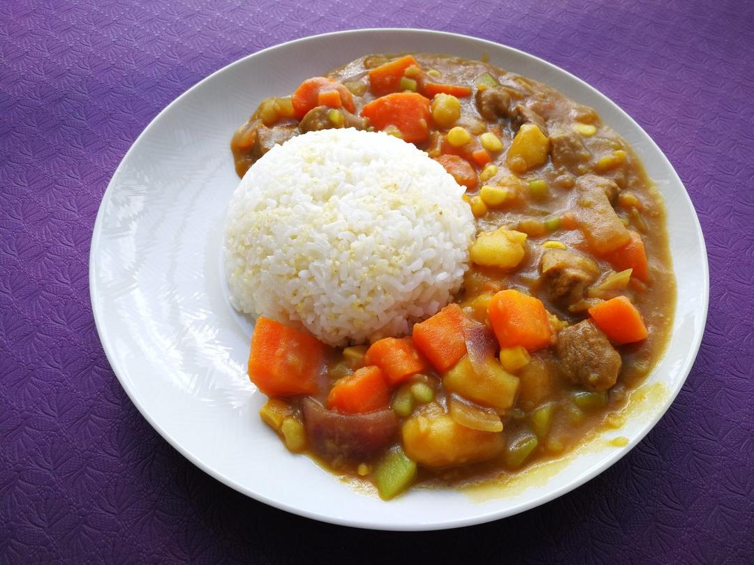 堂妈教你做咖喱牛肉饭
