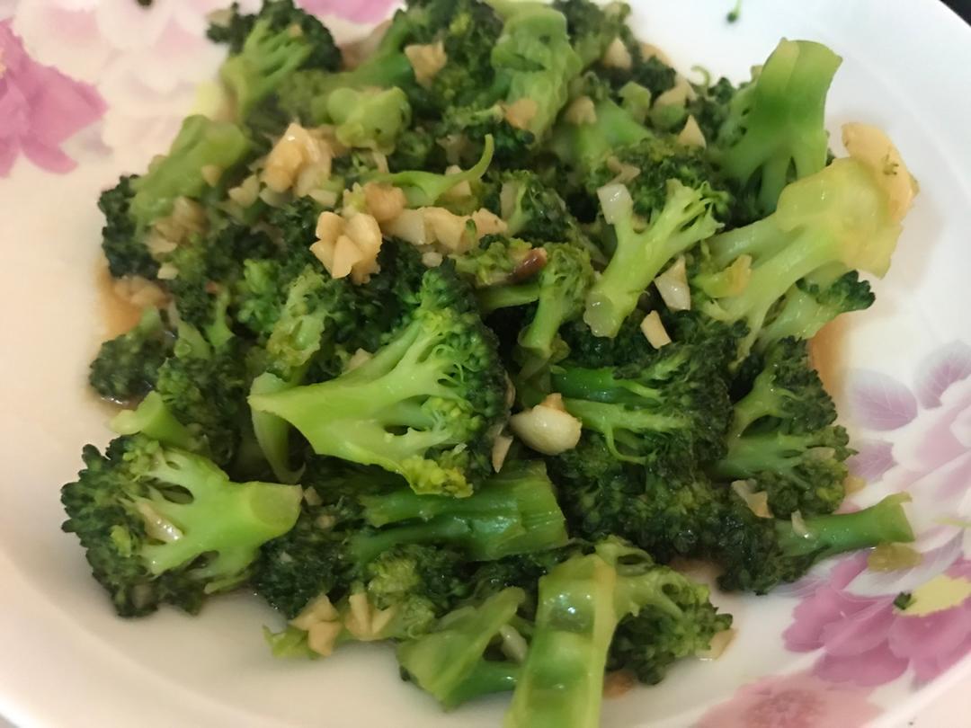 蚝油蒜蓉西兰花
