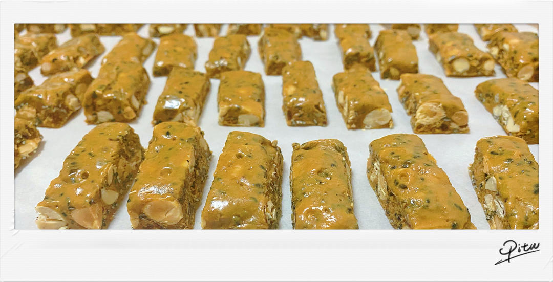 熬糖版花生芝麻牛轧糖  奥利奥牛轧糖