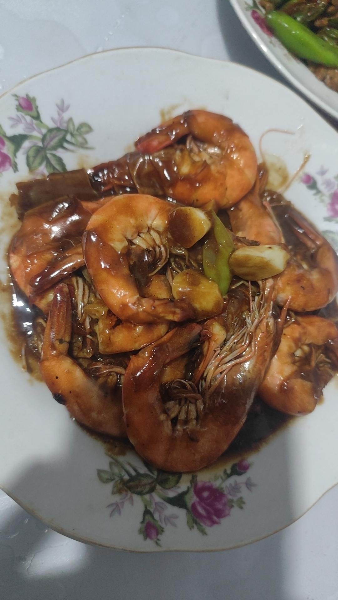 糖醋开背虾