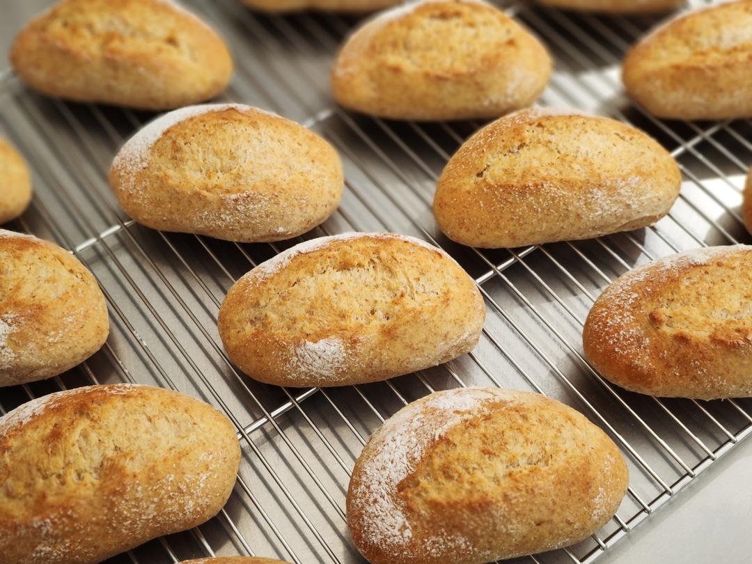 口感非常好的50%全麦主食餐包