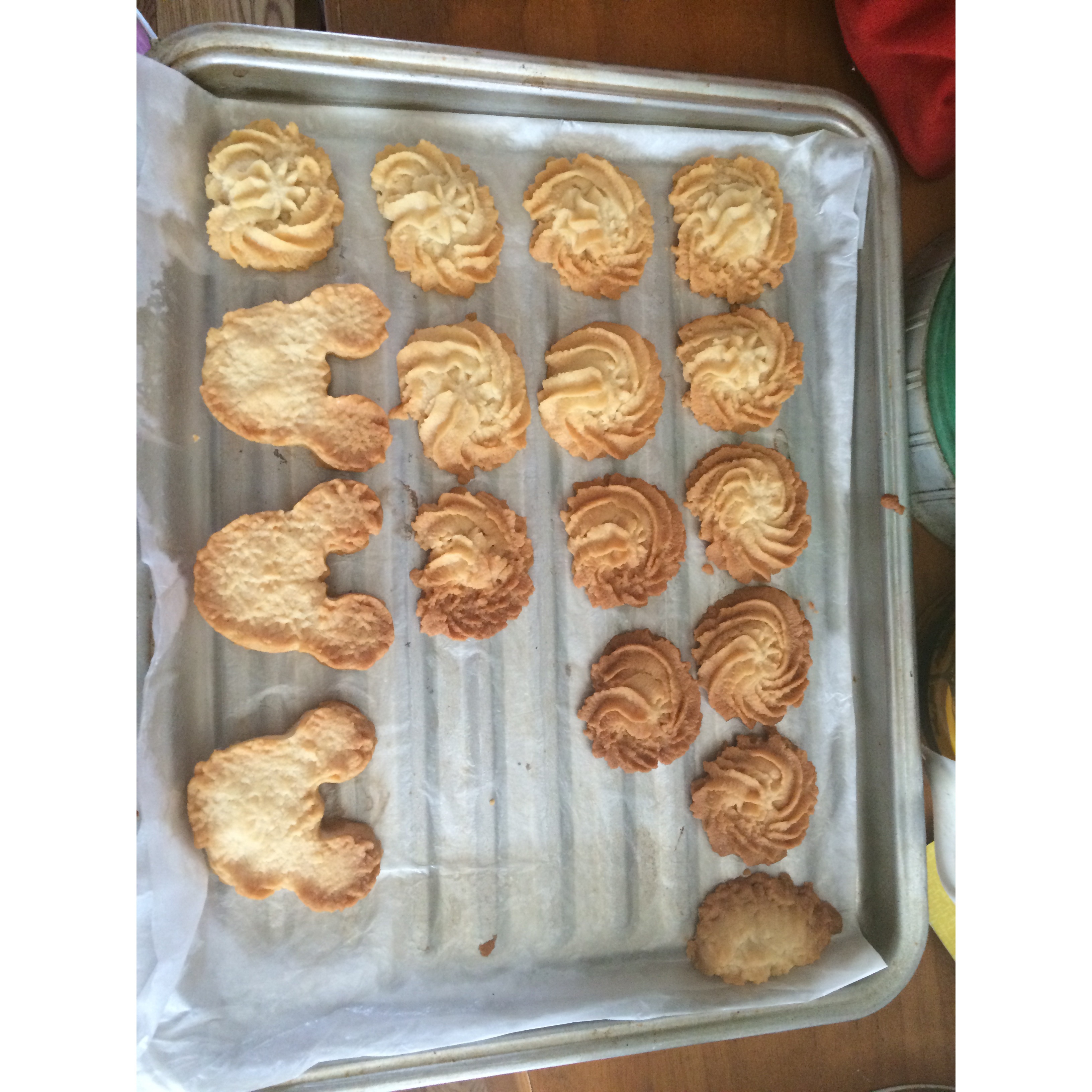 黄油曲奇（无蛋版）