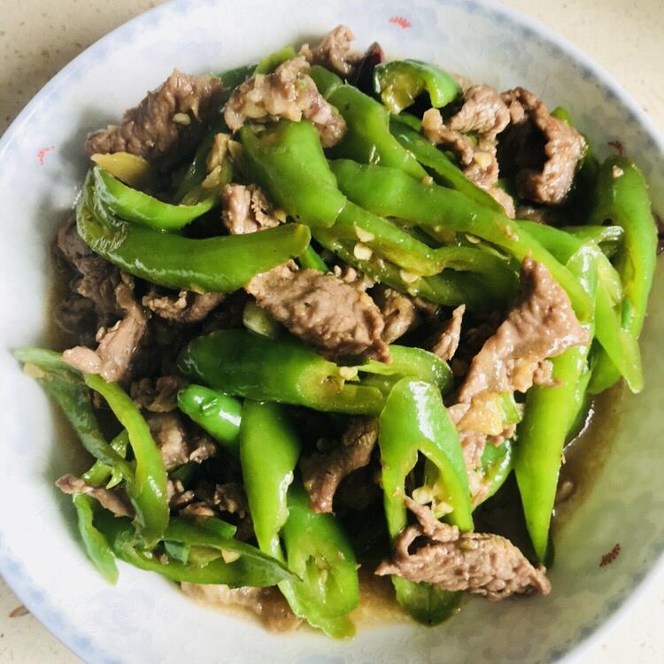 青椒牛柳