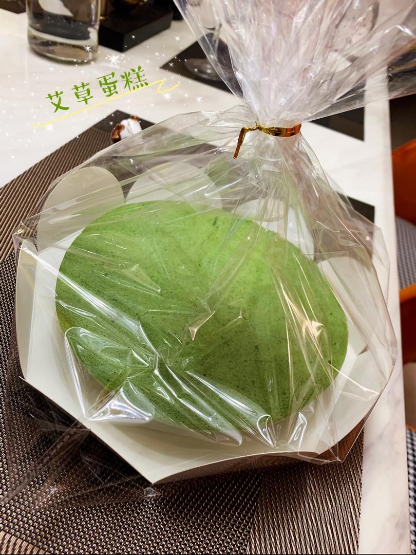 艾草戚风－－－春天的味道