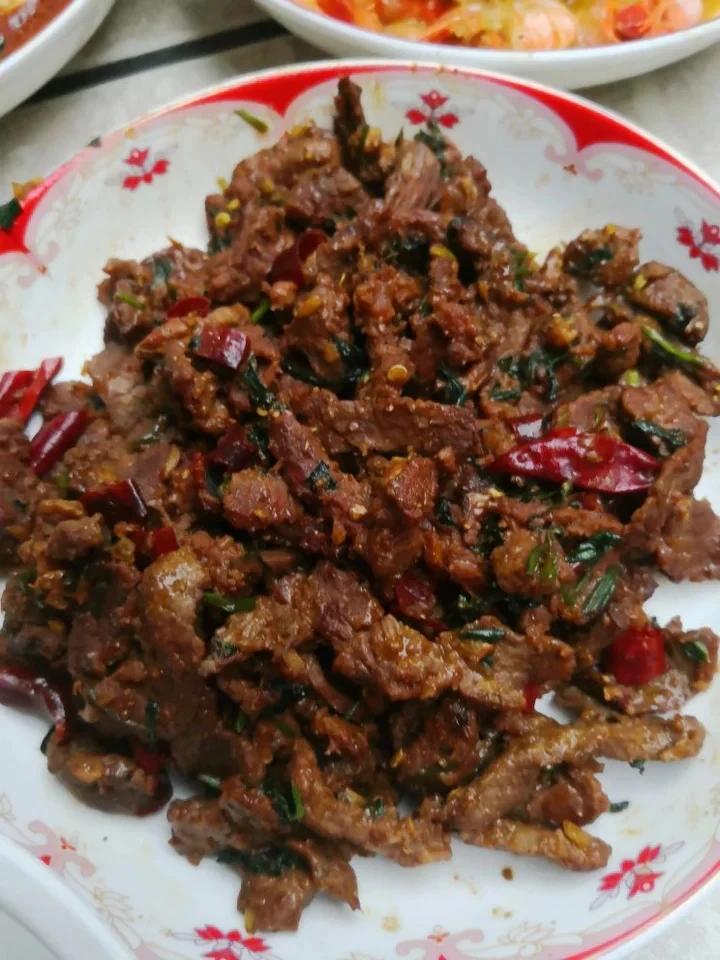 牙签牛肉 道地湖南味