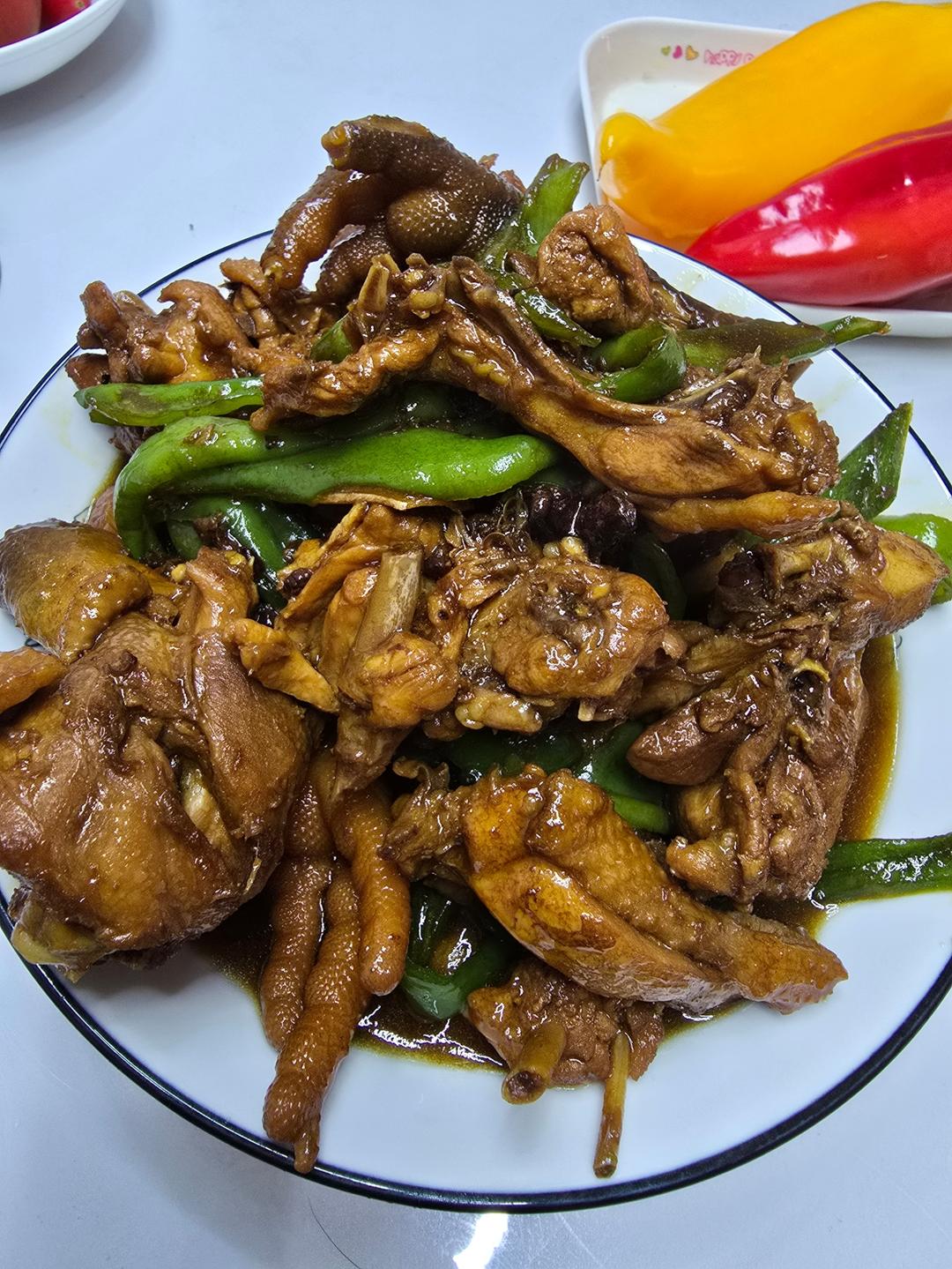 辣椒炒鸡（临沂家常）