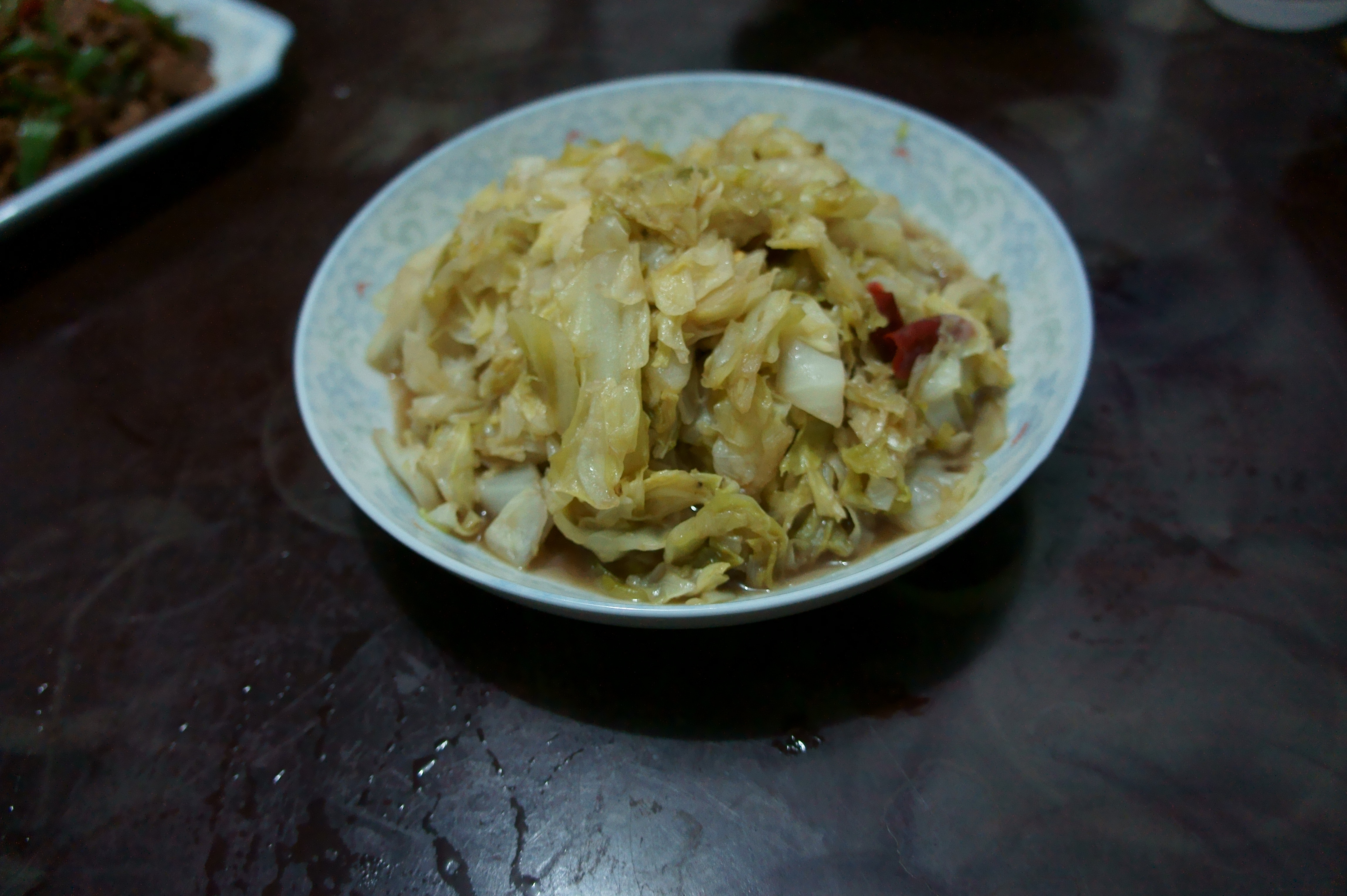 酸辣包菜丝