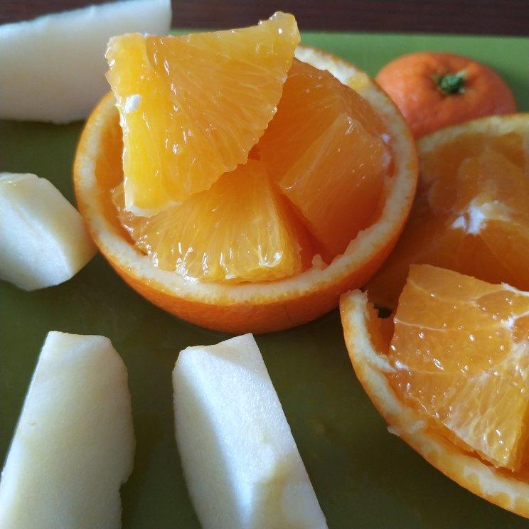 呆呆-105做的巧切橙子