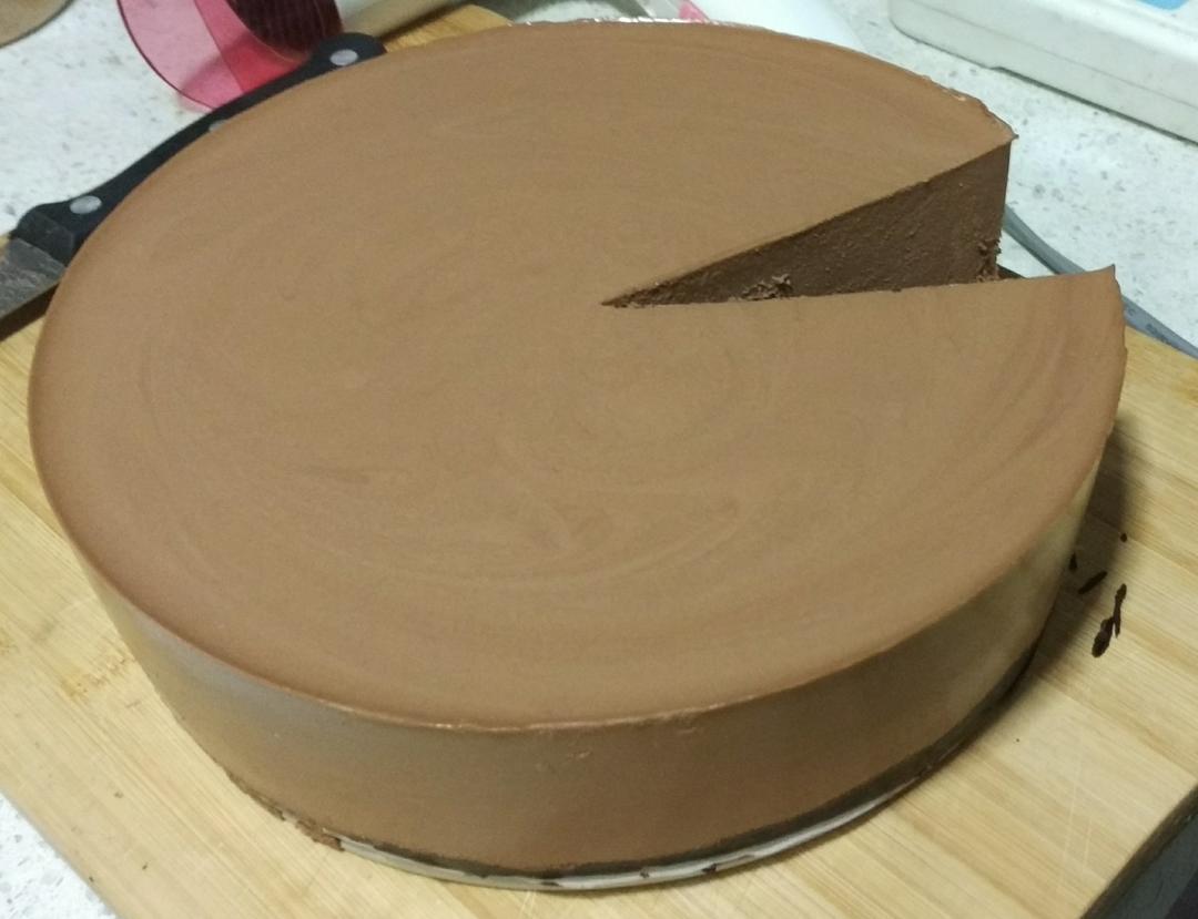 黑白巧克力慕斯蛋糕