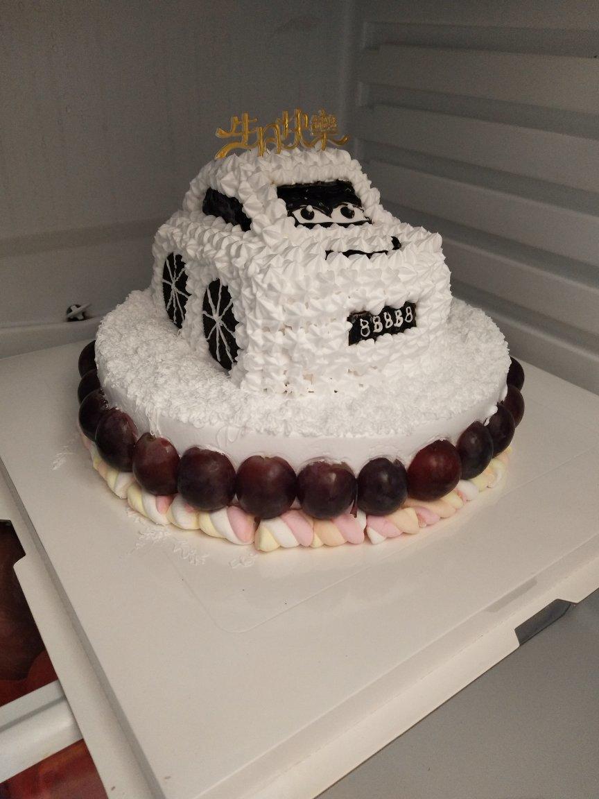 萌萌小汽车蛋糕