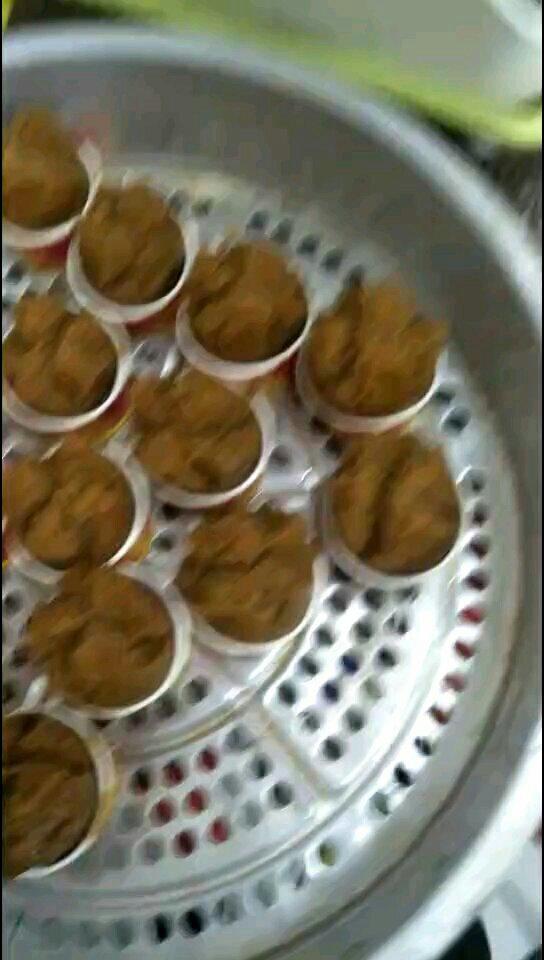 红糖（黑糖）发糕