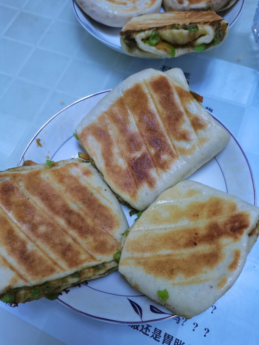 青椒饼（想念大学食堂的青椒饼）