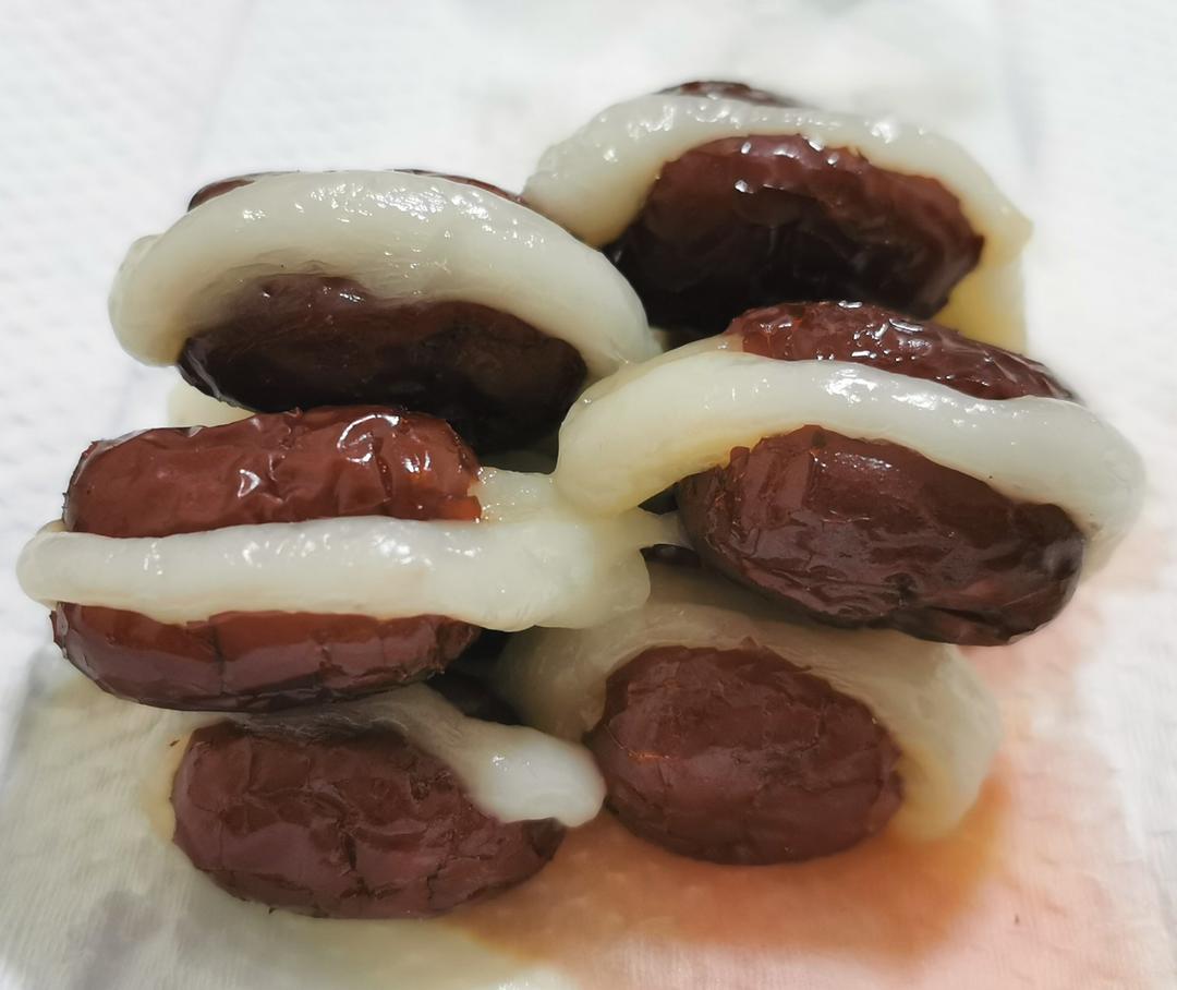 心太软— 红枣夹糯米粉