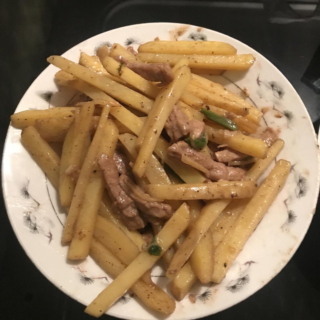 土豆炒牛肉