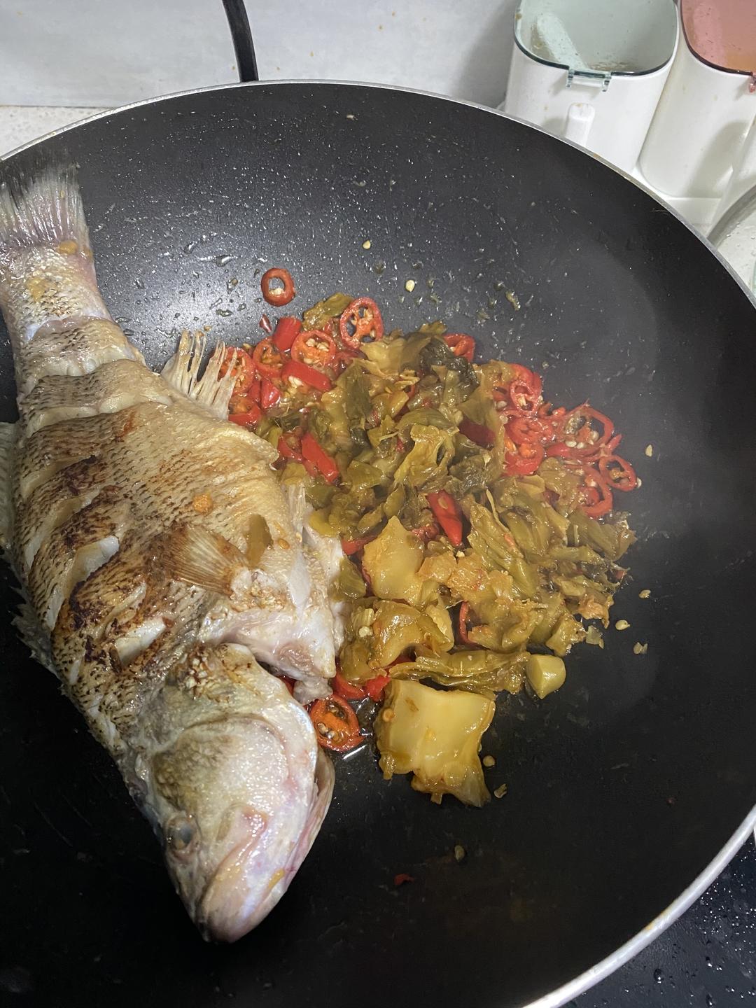 懒人酸菜鱼的做法 步骤5