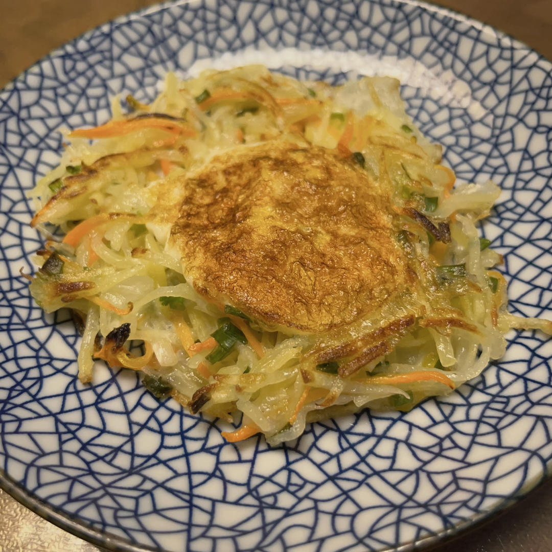 快手早餐饼（土豆鸡蛋饼）