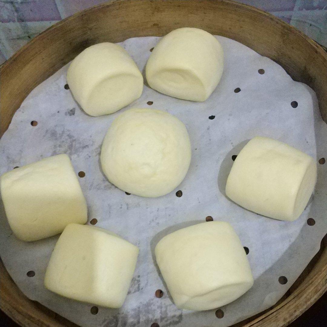 奶香玉米面馒头（一次发酵）