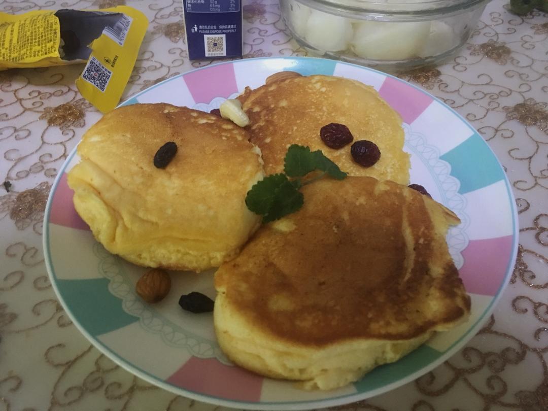 原味无油日式舒芙蕾厚松饼