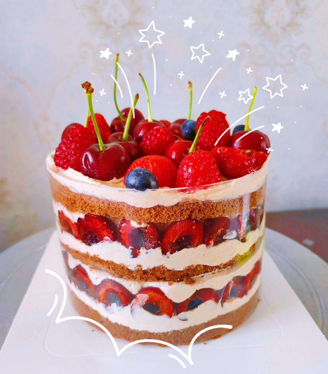 6寸，8寸，10寸戚风蛋糕配方（已更新）