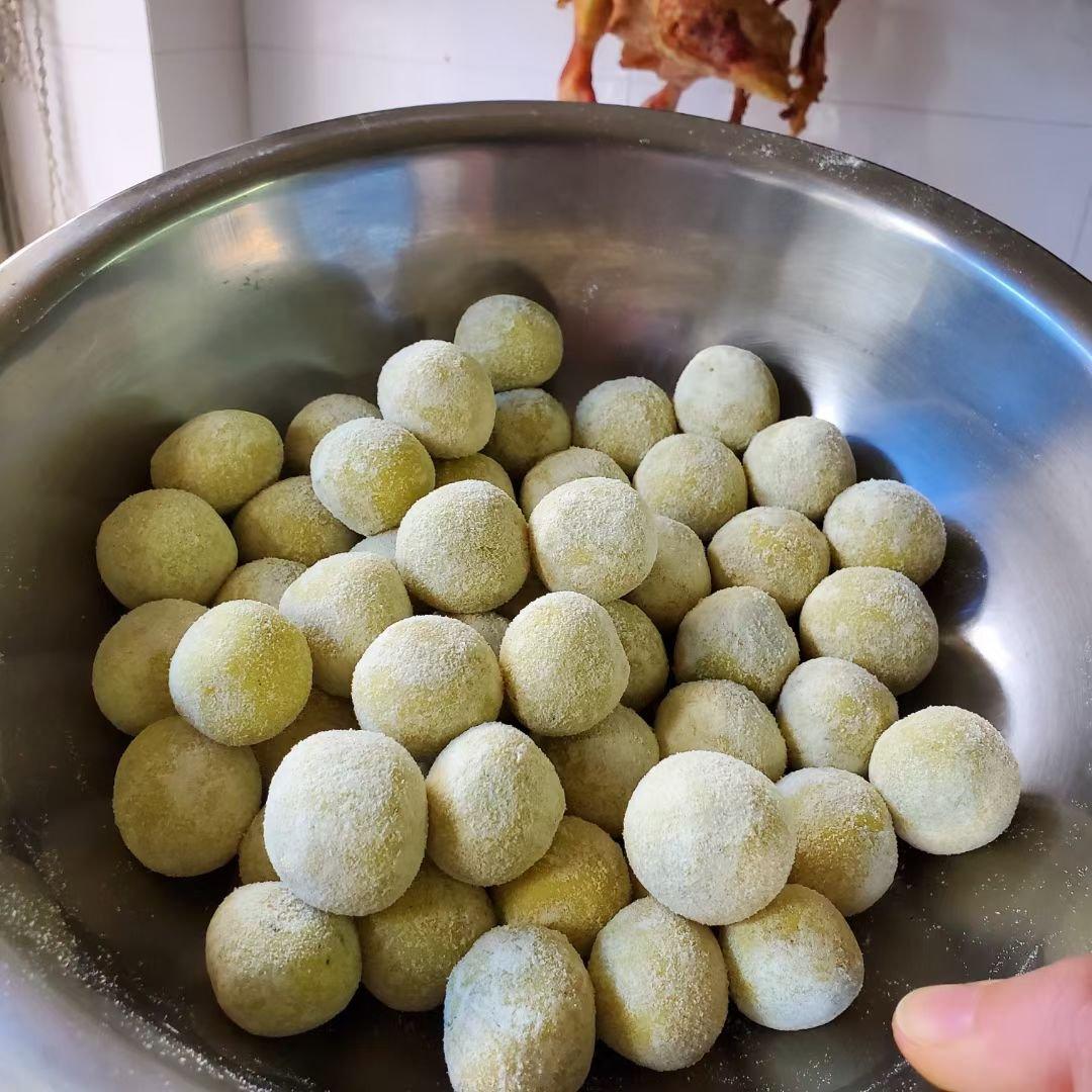 再也不愁  吃不到网红大黄米汤圆啦！