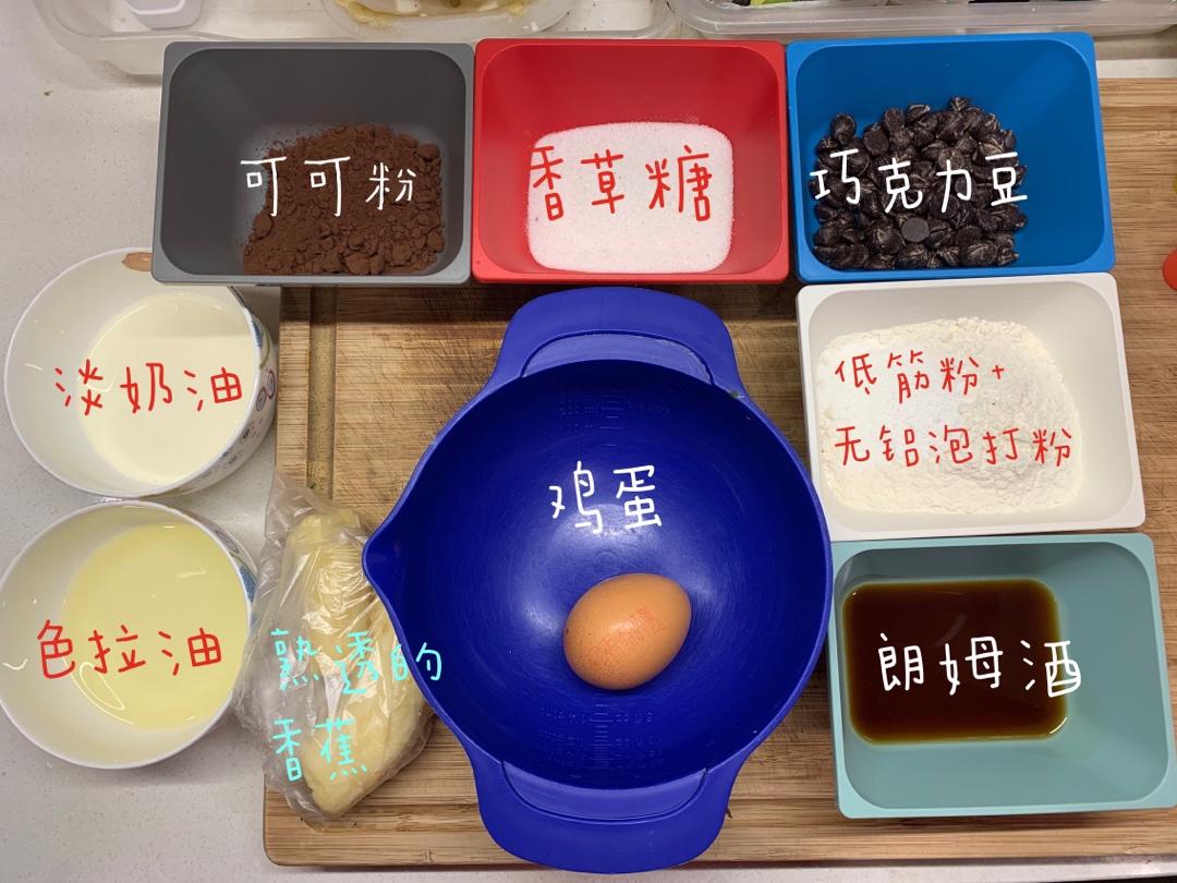 可能是最好吃的香蕉巧克力蛋糕
