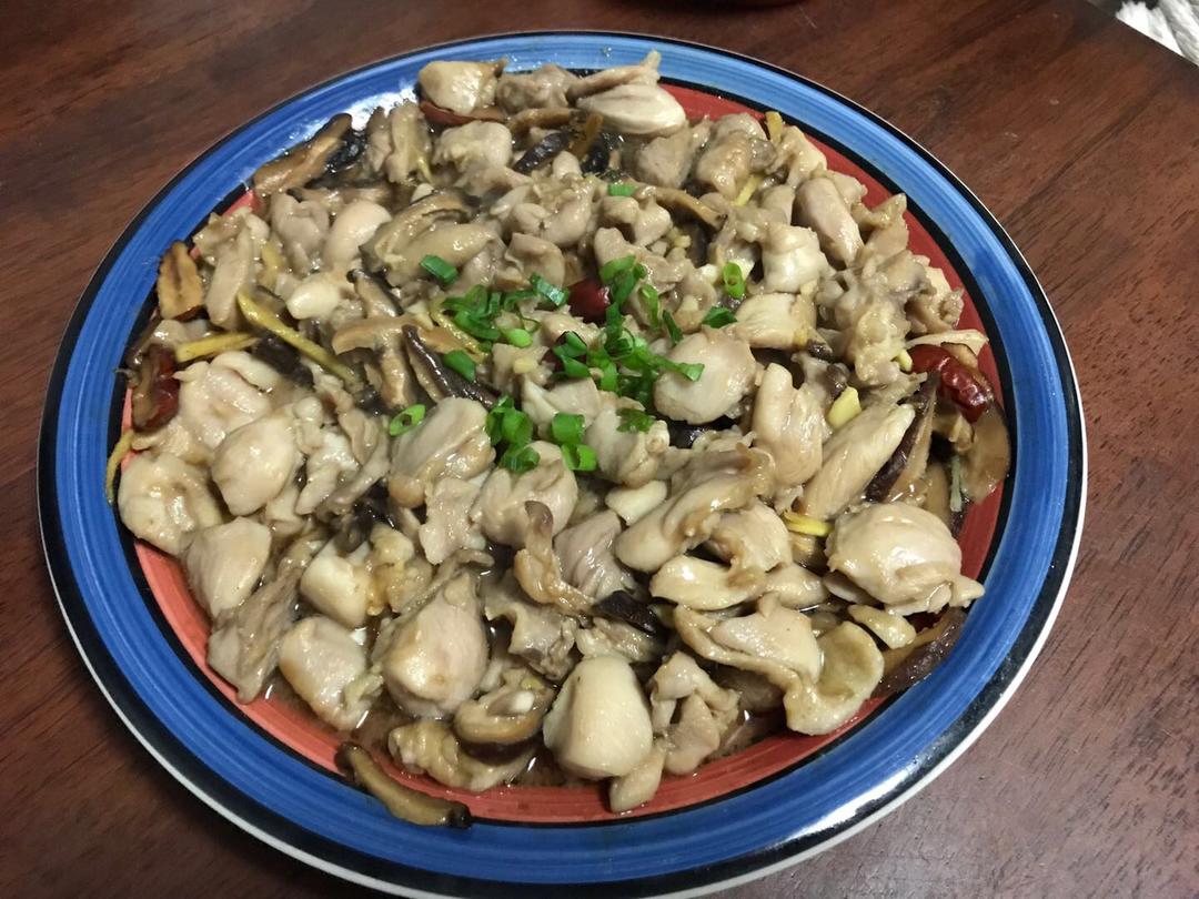 香菇蒸鸡，随便做做都好吃的菜~