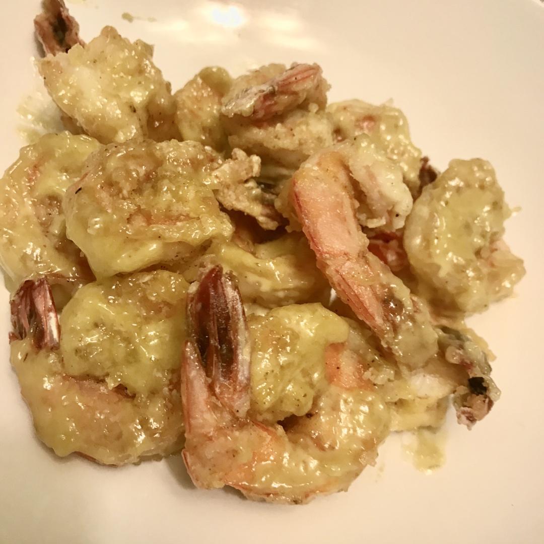 柏悦平替版芥末虾球