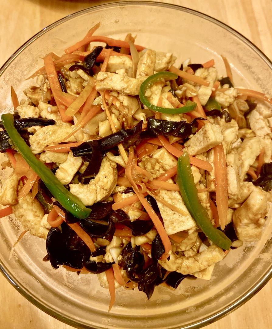 鱼香豆腐丝
