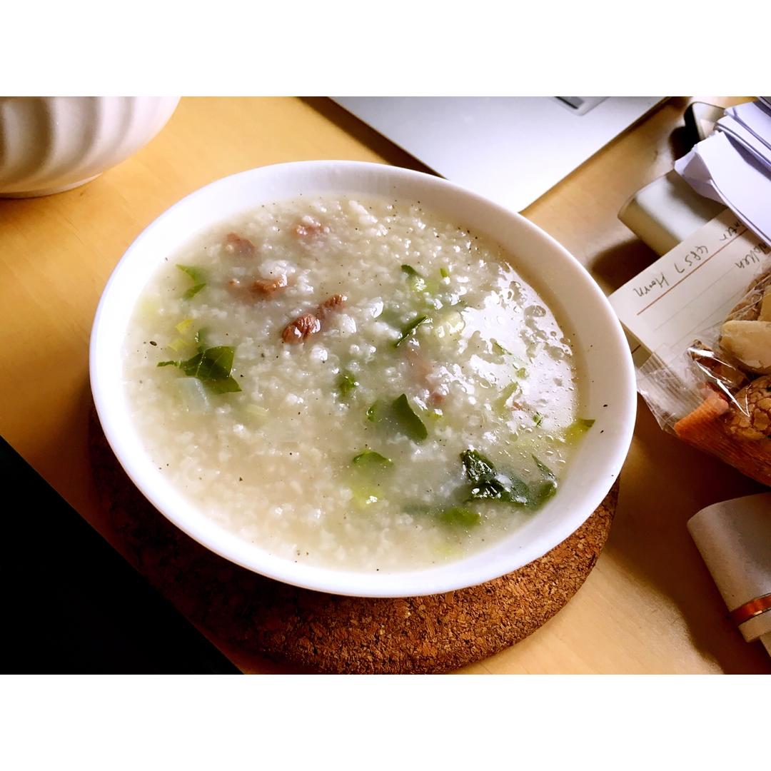 牛肉青菜粥