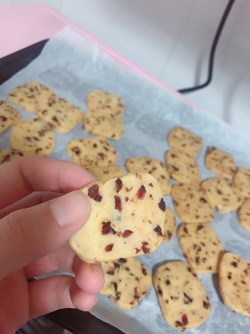 低糖少油版蔓越莓饼干