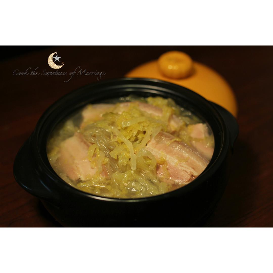 酸菜白肉炖粉条