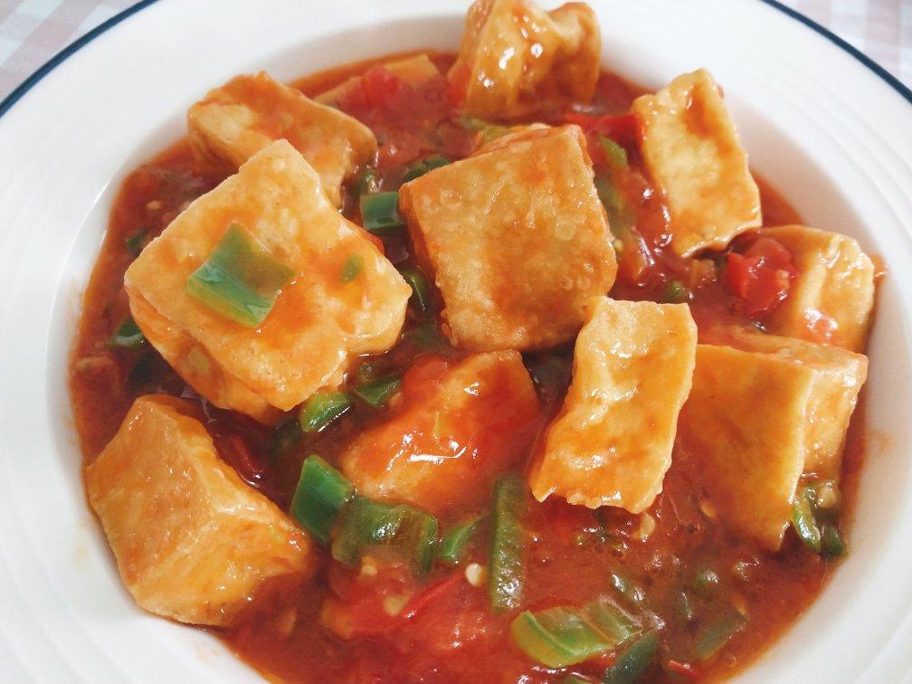 包浆豆腐还在炸着吃煎着吃吗？快来试试我这种家常版本！
