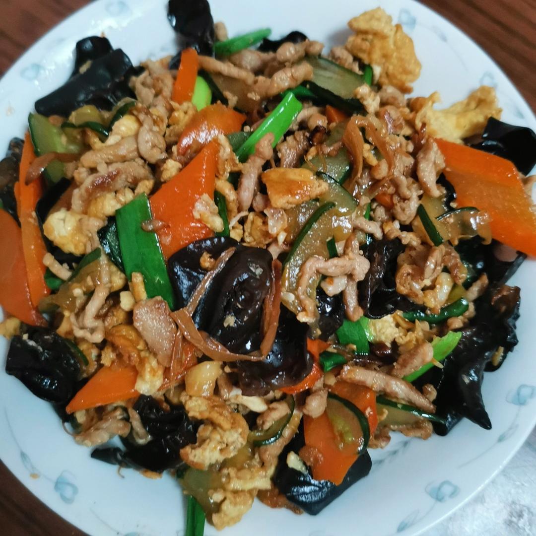 厨师长教你：“木须肉”的家常做法，营养丰富很适合老人孩子