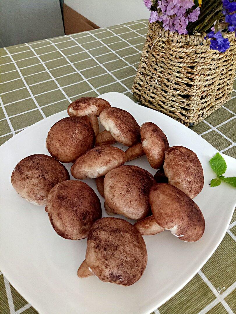 仿真香菇豆沙包