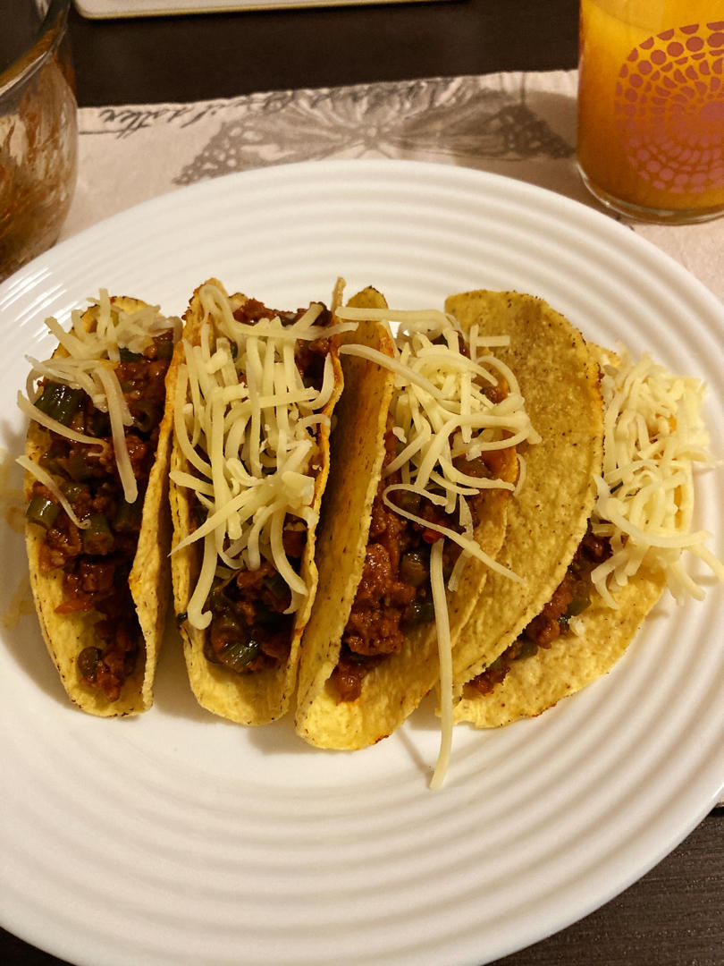 张凑合在德国做饭做的经典墨西哥牛肉塔可tacotuesday150000