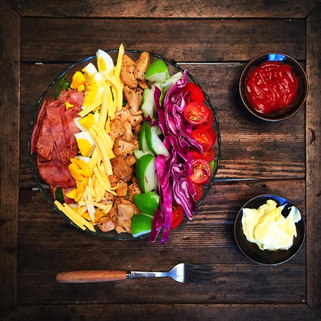 营养齐全的【Cobb Salad】