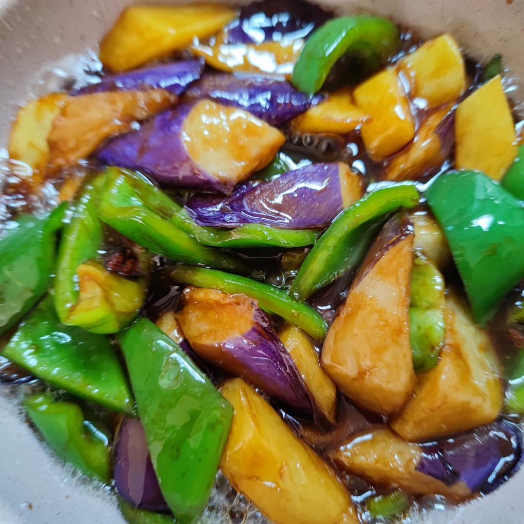 超级下饭的地三鲜