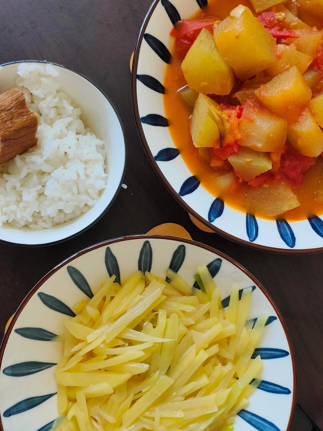 酸甜口番茄冬瓜