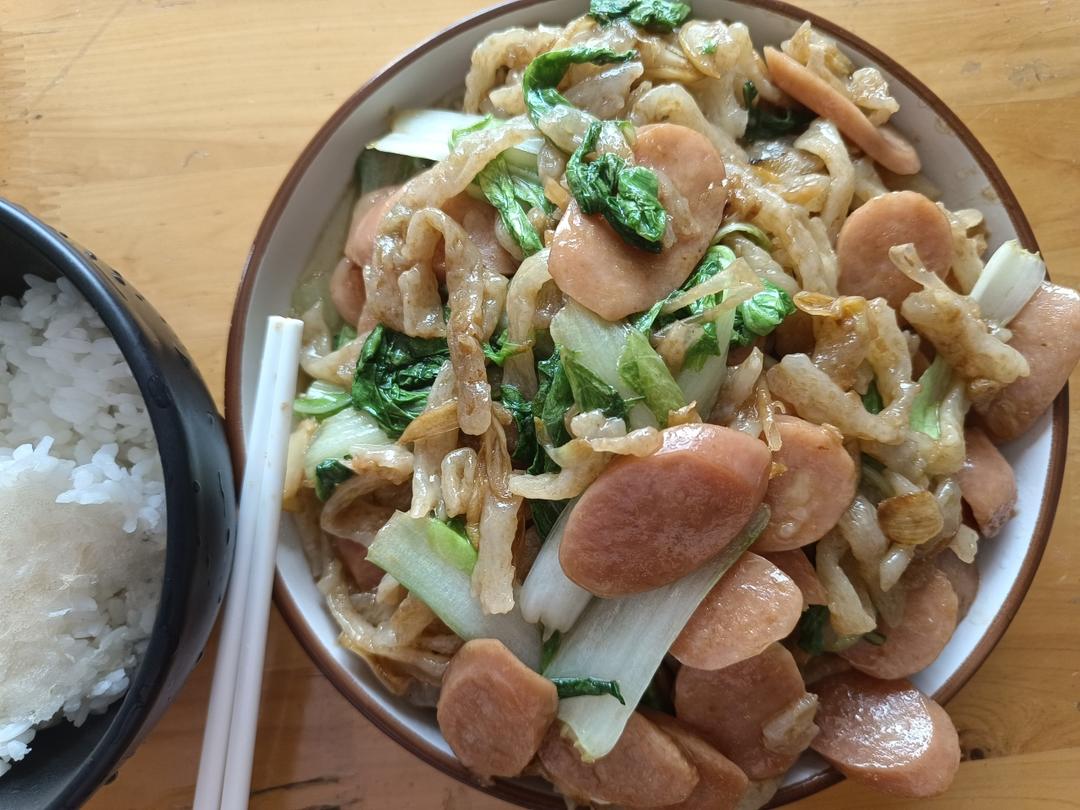 炒牛筋面