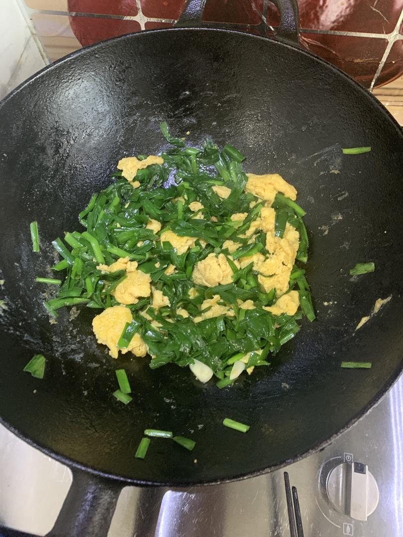韭菜炒鸡蛋