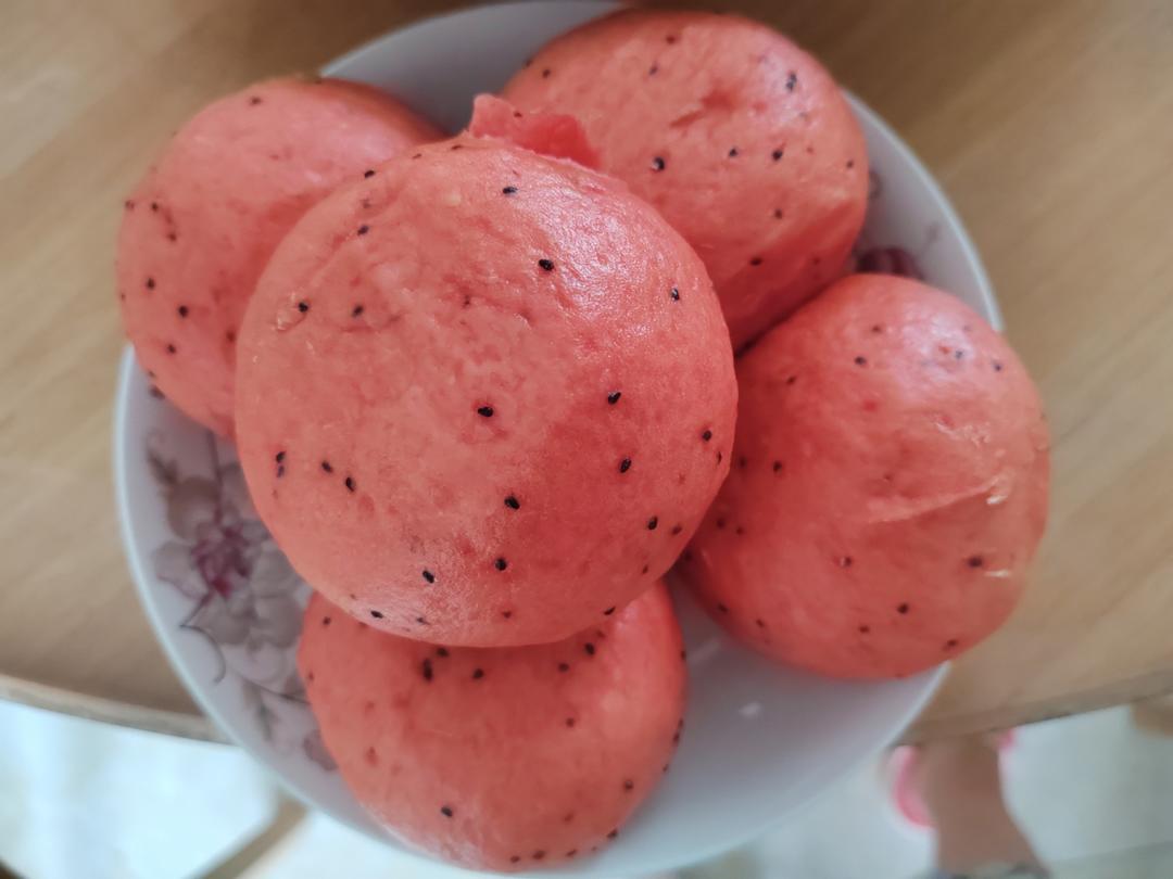 火龙果小馒头（严格按配方，不要按自己的想法，不然你干嘛看我的方子啊😭)