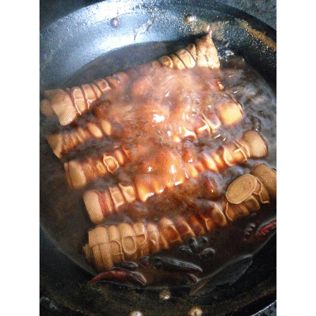 堂妈教你做香辣豆皮卷