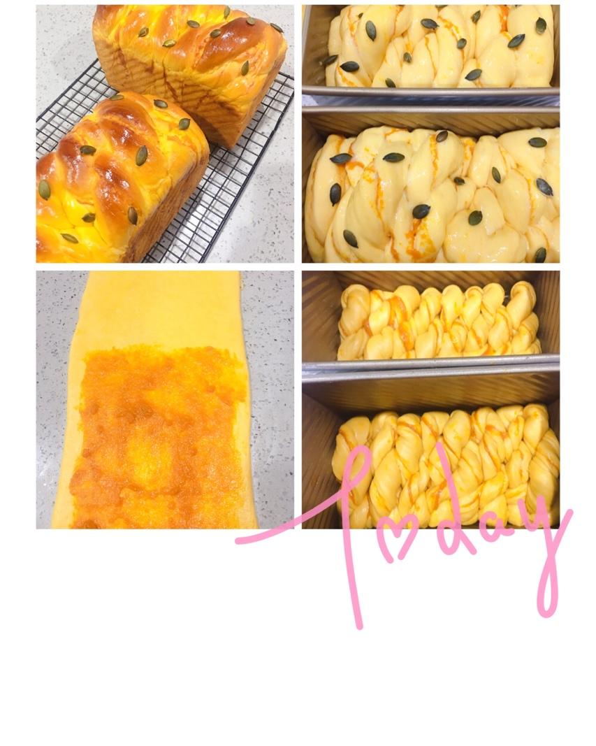 🎃double大伯南瓜（乳酪）吐司|金秋的颜色