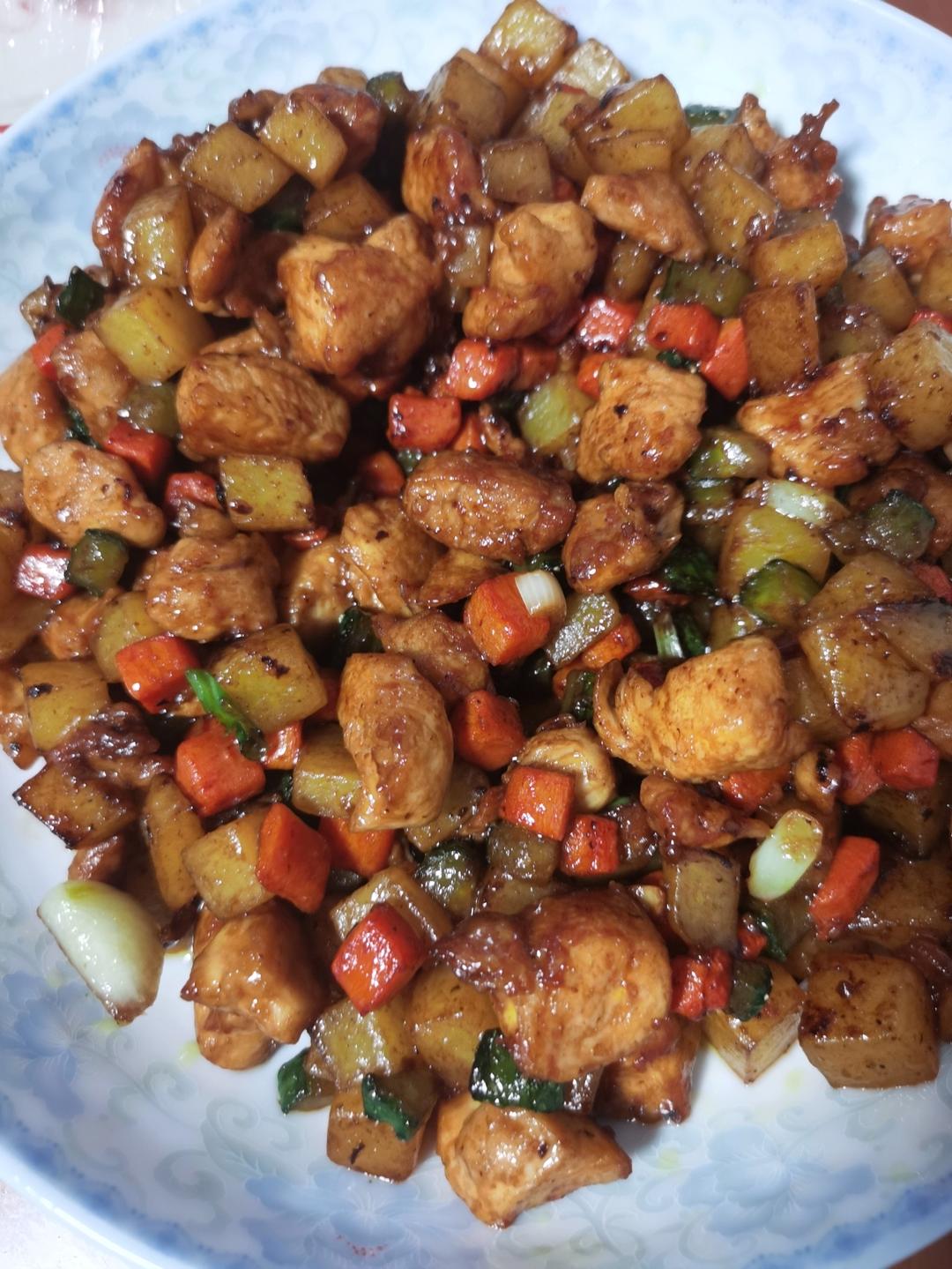 炒三丁（鸡肉）