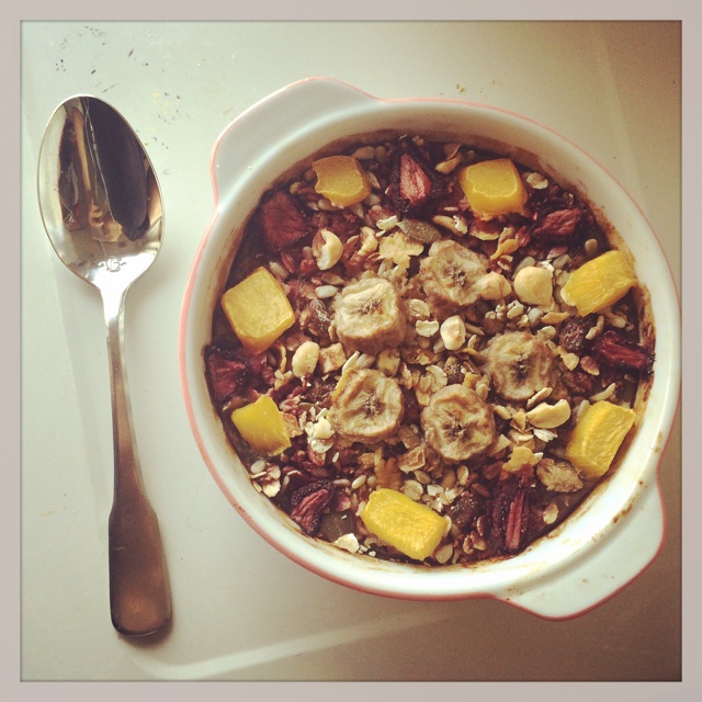 Baked Oatmeal Breakfast 早餐烤燕麦