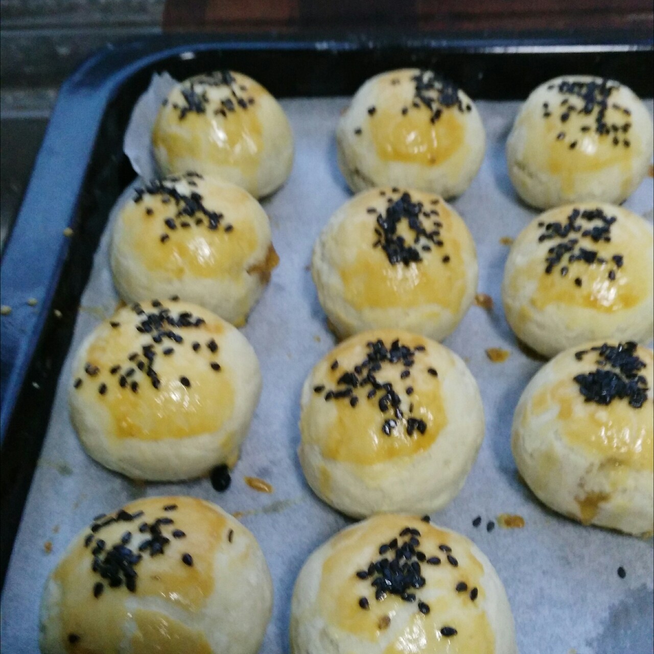苏式榨菜鲜肉月饼