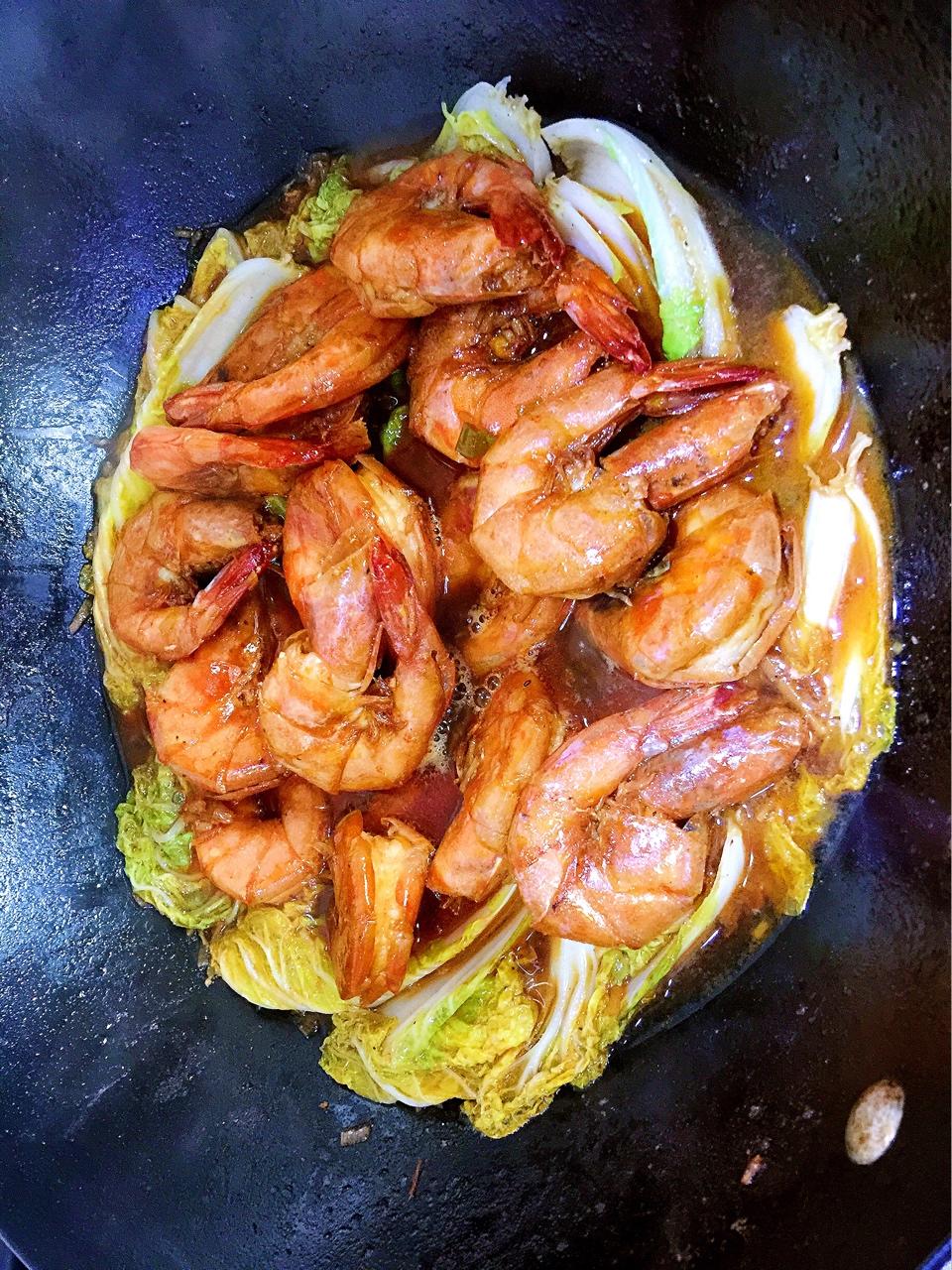 手机用户5568_8thg做的大虾炒白菜