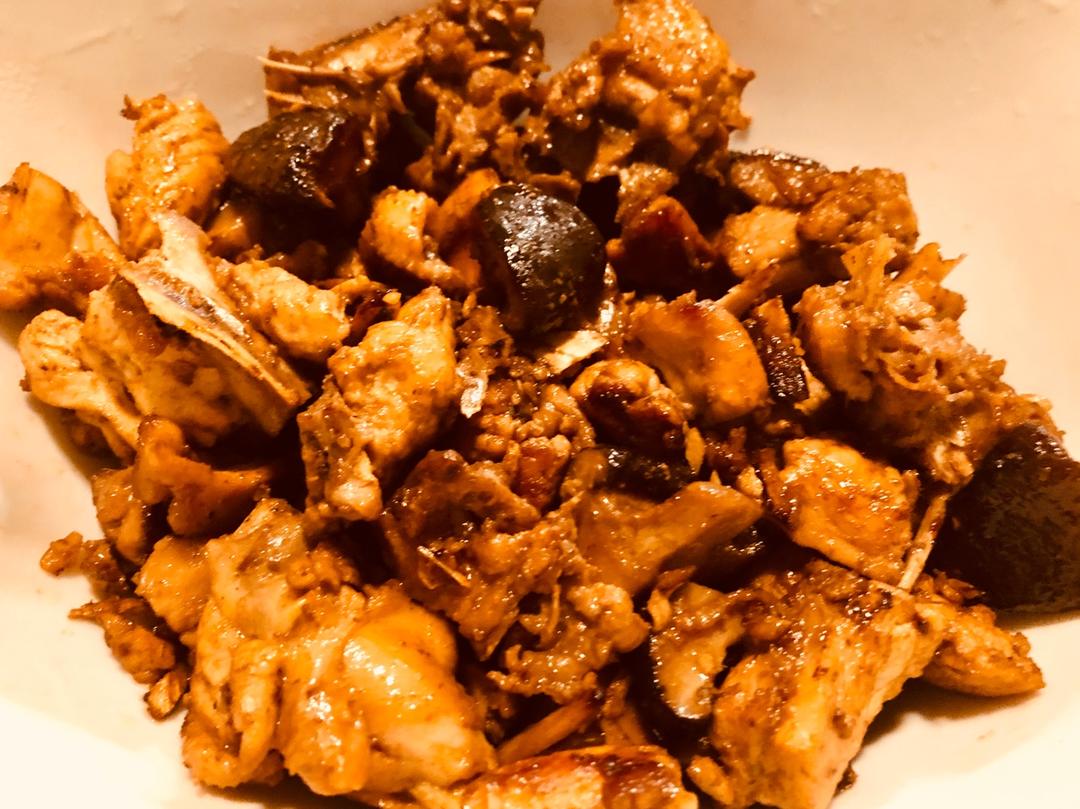 冬菇焖鸡