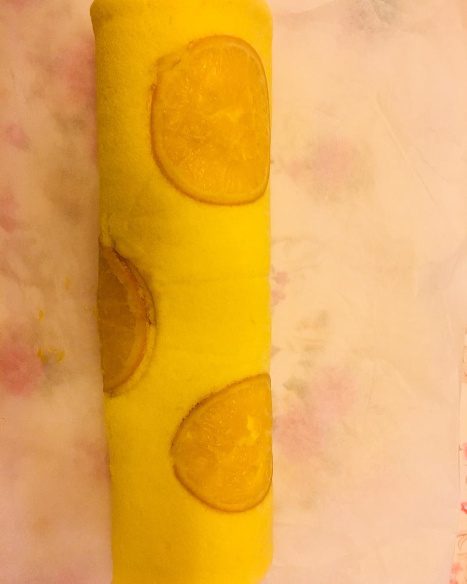 橙香蛋糕卷