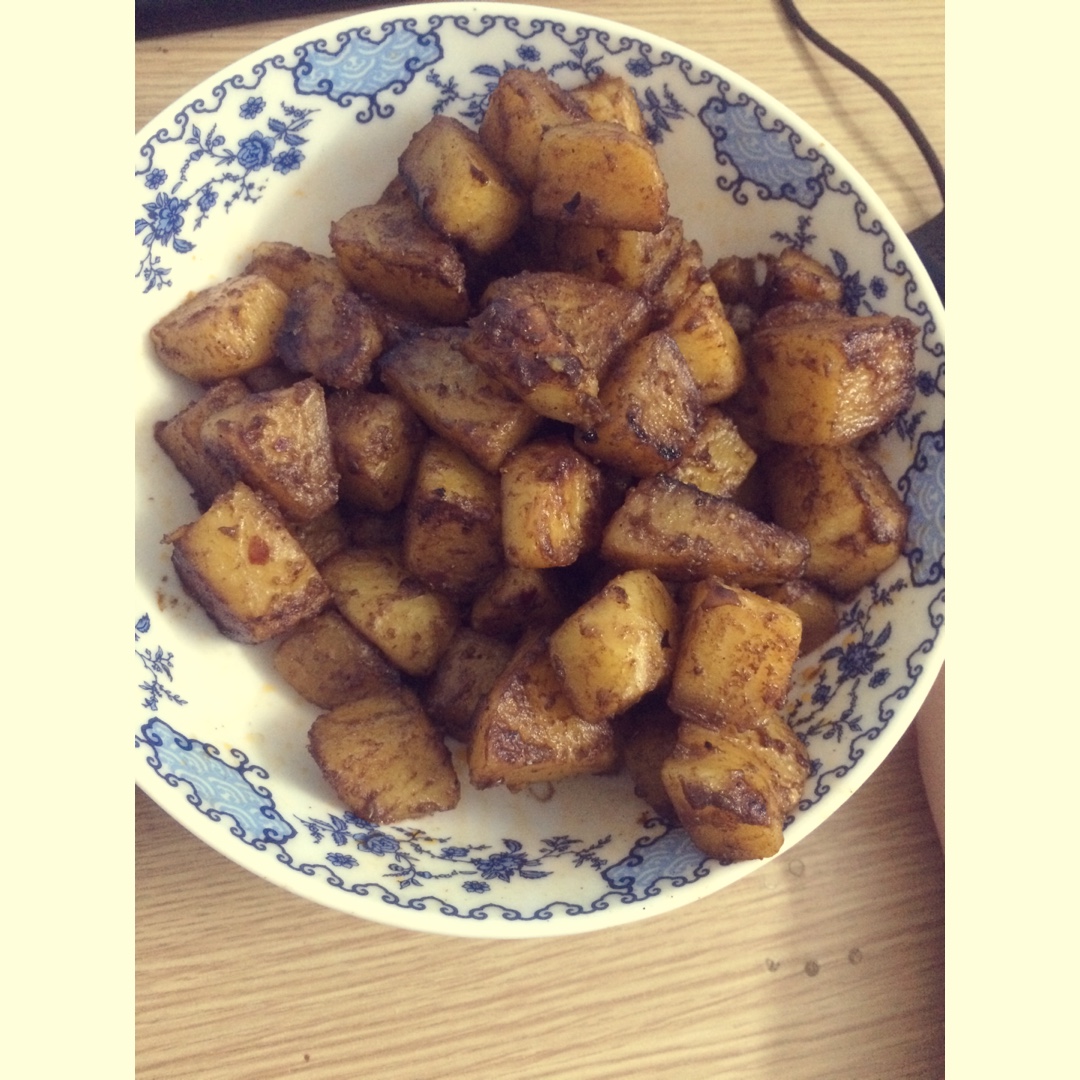 超级快手菜老干妈孜然土豆丁